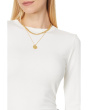 Modal Rib Long Sleeve Crew Neck