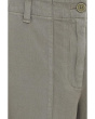 Garment Dyed Utility Cotton Tapered Ankle Pants