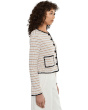 Crochet Detailed Knit Cardigan
