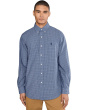 Classic Fit Checked Stretch Poplin Shirt