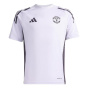 adidas Детская тренировочная футболка "Манчестер Юнайтед" 25/26