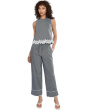 Boxy Sleeveless Applique Top