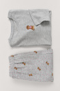 Zara 6-14 ЛЕТ / Серая пятнистая ПИЖАМА С РИСУНКОМ СОБАКИ