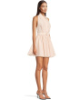 Halter Flared Mini Dress