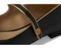 Londyn Metallic-Trim Leather Mary Jane