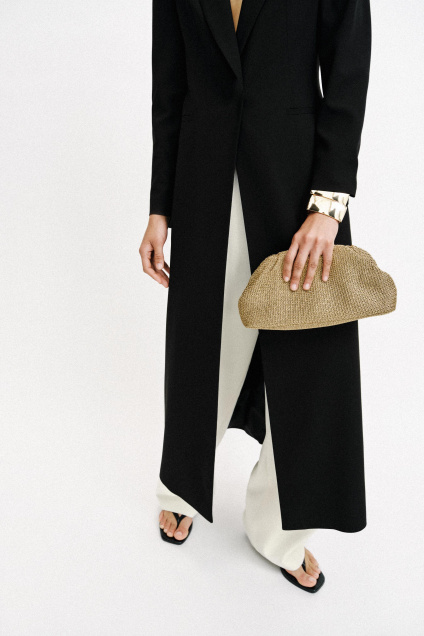 Zara ПЛЕТЕНЫЙ КЛАТЧ 545911602-253-3