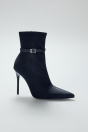 Zara БОТИЛЬОНЫ НА КАБЛУКЕ С ПРЯЖКОЙ 495716885-800-35