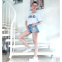 LEVI’S Фирменные женские джинсовые шорты 501*Оригинальный светло-голубой цвет