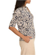 Contrast Swirl Top