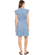 Bahia Blooms Short Sleeve Short Dress