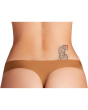 Pure Stretch No Show Thongs - Solid 3-Pack