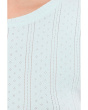 Pointelle Rib Georgia Tee