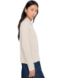 Crinkled Jersey Henley Top