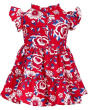 Flutter Sleeve Floral Dress (Infant)