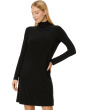 Long Sleeve Turtleneck Dress To Knee