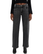 Selena Baggy Low Rise Straight Leg Clean Hem