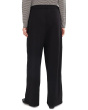 Pima Cotton Stretch Jersey High Waisted Full Length Pants