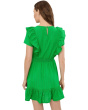 Ruffle Front Mini Dress