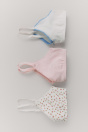 Zara 9-14 ЛЕТ / ТОПЫ ИЗ 3 КОМПЛЕКТОВ С ЦВЕТОЧНЫМ И ВИШНЕВЫМ принтом
