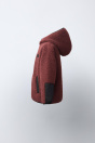 Zara КУРТКА ИЗ ИСКУССТВЕННОЙ ОВЧИНЫ С КАПЮШОНОМ ИЗ НАТУРАЛЬНОГО ОВЧИНЫ
