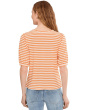 Petite Elbow Sleeve Henley Knit Top