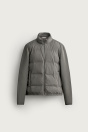 Zara КУРТКА С ПОДКЛАДКОЙ ИЗ ВЕЛИКОЛЕПНОГО СОЧЕТАНИЯ МАТЕРИАЛОВ