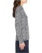 Petite Geo Toss Knit Top