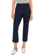 Petite Washable Stretch Crepe Ankle Kick Pant