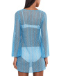 Golden Metallic Crochet Buckle Tunic
