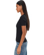 Lace-Trim V-Neck Top