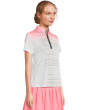 Flux Print Short Sleeve Top
