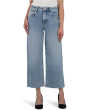 Gwen High-Rise Wide Leg Slouchy Raw Hem 5 Pockets in Acute