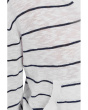 Long Sleeve Striped Hoodie Sweater