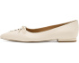 Londyn Lace-Up Nappa Leather Ballet Flats
