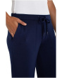 Plush Comfor Pull On Wide Leg Crop Trouser 25" Inseam