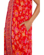 Spaghetti Strap Woven Maxi Dress
