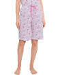 V-Neck Tee & Bermuda Shorts Pajama Set