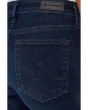 Mari Mid Rise Slim Straight Jean