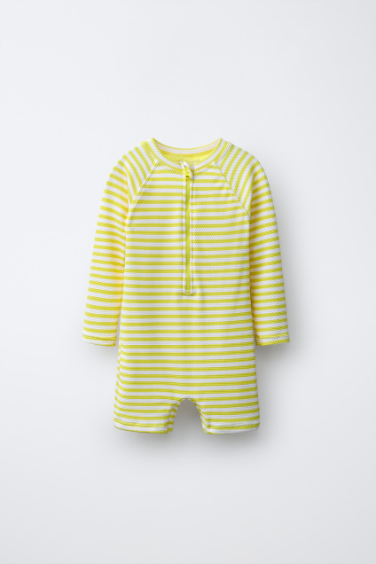 Zara 1-6 ЛЕТ/ КУПАЛЬНИК В ПОЛОСКУ 545893173-570-12