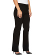 Petite Ponte Trouser Pants in Black