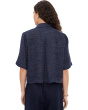Linen Gauze Strata Classic Collar Shirt