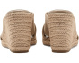 Fisella Cross Band Espadrille Wedge Sandals