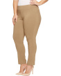 Plus Size Pull-On Ankle Pants