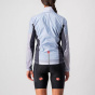 Castelli Женская эластичная велосипедная куртка Squadra с длинным рукавом и светоотражающими элементами
