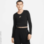 Nike Sportswear W Nsw Ls Crop Top Dnc C85027215-4281