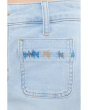 Marilyn Straight Ankle Embroidered Jeans