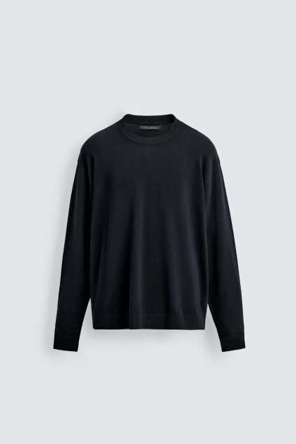 Zara СВИТЕР ИЗ ВИСКОЗНОЙ ТКАНИ 495680392-401-2