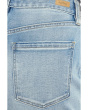 Petite Morgan High-Rise Cuffed Wide Leg Jeans