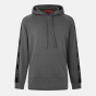 Hugo Мужская одежда для тела Liam Soft Cotton, пуловер с капюшоном и лентой с логотипом - Натуральная ткань