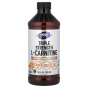 NOW Foods, Sports, L-карнитин, тройная сила действия, цитрус, 473 мл (16 жидк. унций)